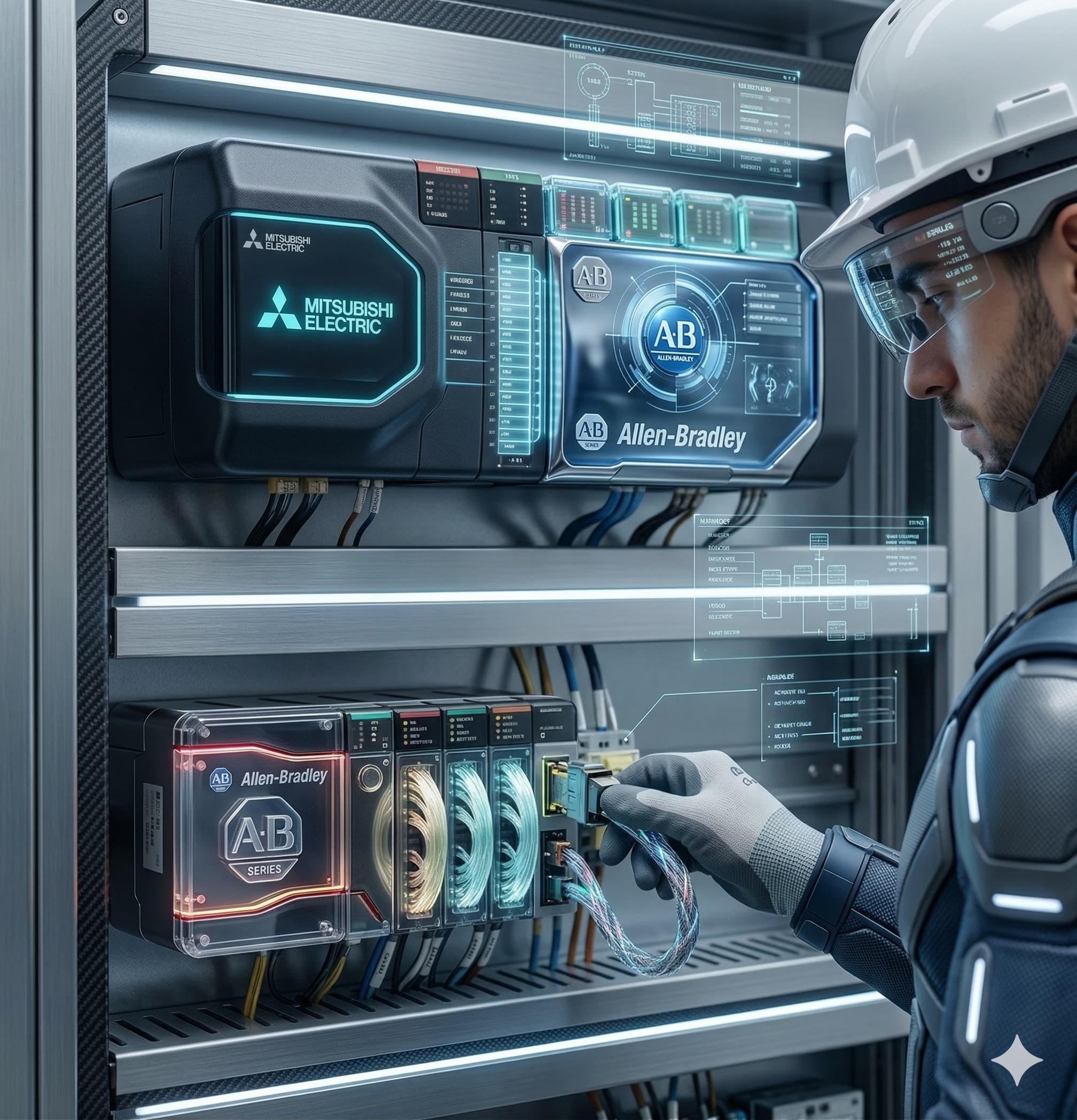 PLC Control System Lab at Infercon Automation
