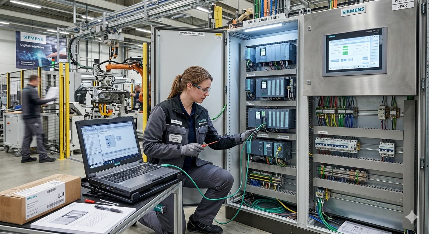 Siemens PLC Programming and SCADA Training